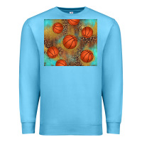 Ocean Blue western basketball Premium Sweatshirt - AdoDesignShop