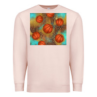 Pale Pink western basketball Premium Sweatshirt - AdoDesignShop