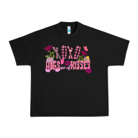 Black Xoxo hugs and kisses Valentine's Day Urban Heavy Tee - FaDigitalArtStudio
