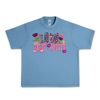 Pebble Blue Xoxo hugs and kisses Valentine's Day Urban Heavy Tee - FaDigitalArtStudio
