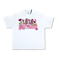White Xoxo hugs and kisses Valentine's Day Urban Heavy Tee - FaDigitalArtStudio