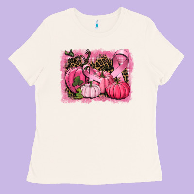 Cancer Pumpkins Ladies Tee Designed By Cowgirlartshop