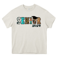 Cream western senior 2024 Heavy Core Tee - RanaPortraitStore