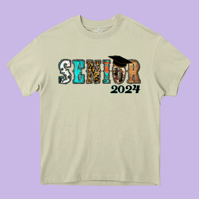 Western Senior 2024 Heavy Core Tee Designed By Ranaportraitstore