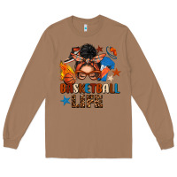 Toasted Coconut basketball life messy bun Long Sleeve Tee - FaDigitalArtStudio