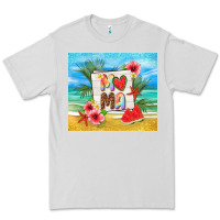 Dove Grey summer mama Premium Tee - TumblerDesignByShophia