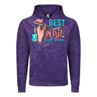 Cloud Purple best nail tech ever bbs Vintage Hoodie - BundleAndBundleShop
