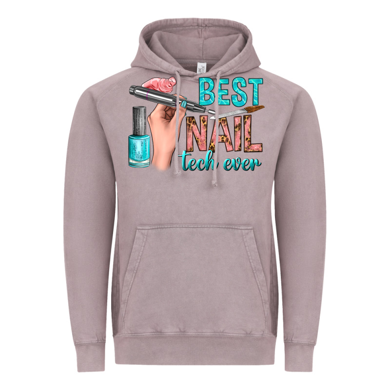 Best Nail Tech Ever Bbs Vintage Hoodie by BundleAndBundleShop | Teevron