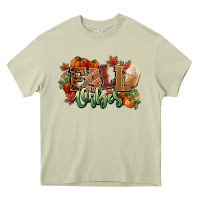 Mossy Fall vibes pumpkins Heavy Core Tee - NancyCooperArtShop