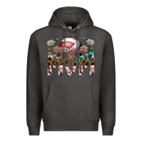 Charcoal Heather volleyball mom Premium Hoodie - SublimationCraftShop