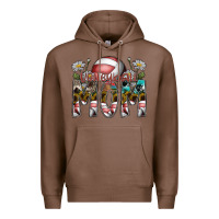 Chestnut volleyball mom Premium Hoodie - SublimationCraftShop