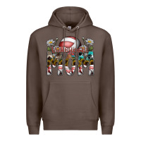 Coffee volleyball mom Premium Hoodie - SublimationCraftShop