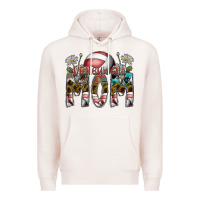 Pale Pink volleyball mom Premium Hoodie - SublimationCraftShop