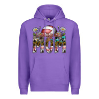 Purple volleyball mom Premium Hoodie - SublimationCraftShop