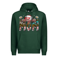 Sports Green volleyball mom Premium Hoodie - SublimationCraftShop
