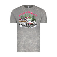 Cloud Rock merry christmas gnomies Vintage Tee - FaDigitalArtStudio
