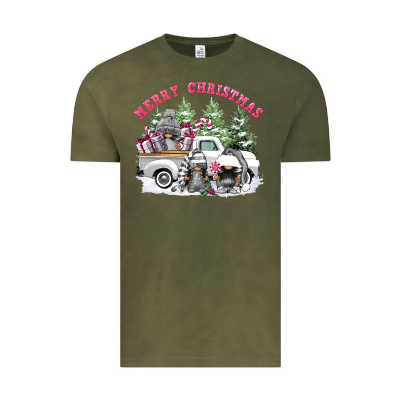 Merry Christmas Gnomies Vintage Tee by FaDigitalArtStudio | Teevron