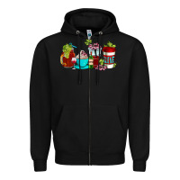 Black wine coffee cups Zipper Hoodie - AdoDesignShop