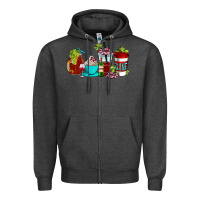 Charcoal Heather wine coffee cups Zipper Hoodie - AdoDesignShop