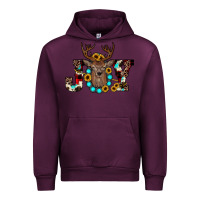 Mauve Wine christmas joy Urban Hoodie - JahusDesignShop