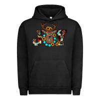 Pigment Black christmas joy Urban Hoodie - JahusDesignShop