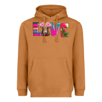 Meerkat love with braunvieh cow Heavyweight Hoodie - AdoDesignShop