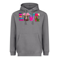 Storm love with braunvieh cow Heavyweight Hoodie - AdoDesignShop