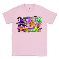 Bubblegum Pink trick or treat gnome Classic Tee - CowGirlArtShop