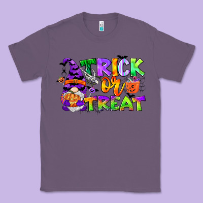 Trick Or Treat Gnome Classic Tee Designed By Cowgirlartshop
