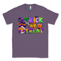 Lavender trick or treat gnome Classic Tee - CowGirlArtShop