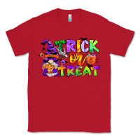 Red trick or treat gnome Classic Tee - CowGirlArtShop