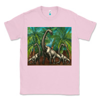 Bubblegum Pink brachiosaurus Classic Tee - Artiststas