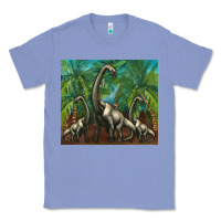 Colony Blue brachiosaurus Classic Tee - Artiststas