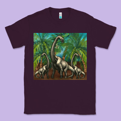 Brachiosaurus Classic Tee Designed By Artiststas