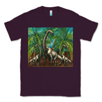 Plum brachiosaurus Classic Tee - Artiststas