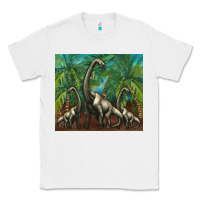 White brachiosaurus Classic Tee - Artiststas