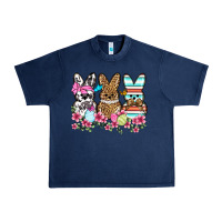 Navy Western Easter peeps Urban Heavy Tee - OliviaCreatesArt