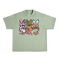 Oil Green Western Easter peeps Urban Heavy Tee - OliviaCreatesArt