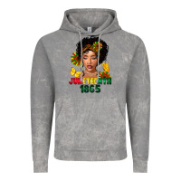 Cloud Rock juneteenth 1865 black woman Vintage Hoodie - FaDigitalArtStudio