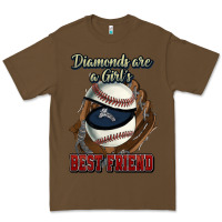 Cacao Diamonds are a girl's best friend Baseball Premium Tee - HowdyJamesFarm