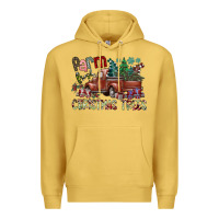Antique Gold fram fresh christmas trees Premium Hoodie - SublimationCraftShop
