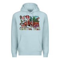 Blue Mist fram fresh christmas trees Premium Hoodie - SublimationCraftShop