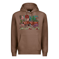 Chestnut fram fresh christmas trees Premium Hoodie - SublimationCraftShop