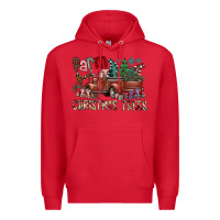 Red fram fresh christmas trees Premium Hoodie - SublimationCraftShop