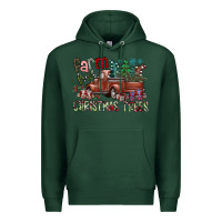 Sports Green fram fresh christmas trees Premium Hoodie - SublimationCraftShop