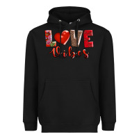 Black love vibes Heavyweight Hoodie - AdoDesignShop