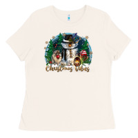 Bone christmas vibes Ladies Tee - CowGirlArtShop