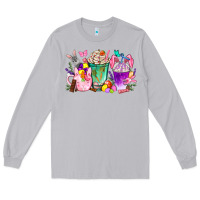 Moon Dust Easter Coffee Cups With Bunny Long Sleeve Tee - BundleAndBundleShop