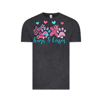 Vintage Black xoxo hugs and kisses paws olivia Vintage Tee - OliviaCreatesArt