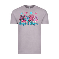 Vintage Zinc xoxo hugs and kisses paws olivia Vintage Tee - OliviaCreatesArt